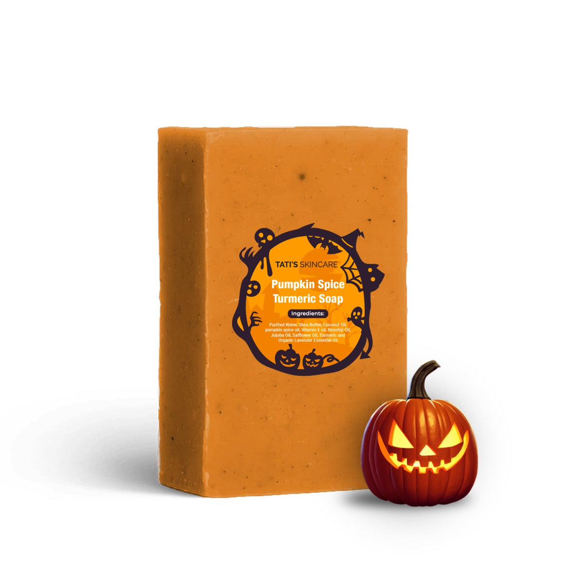 Pumpkin Spice Salt Soap – Rebuild Self-care Boutique