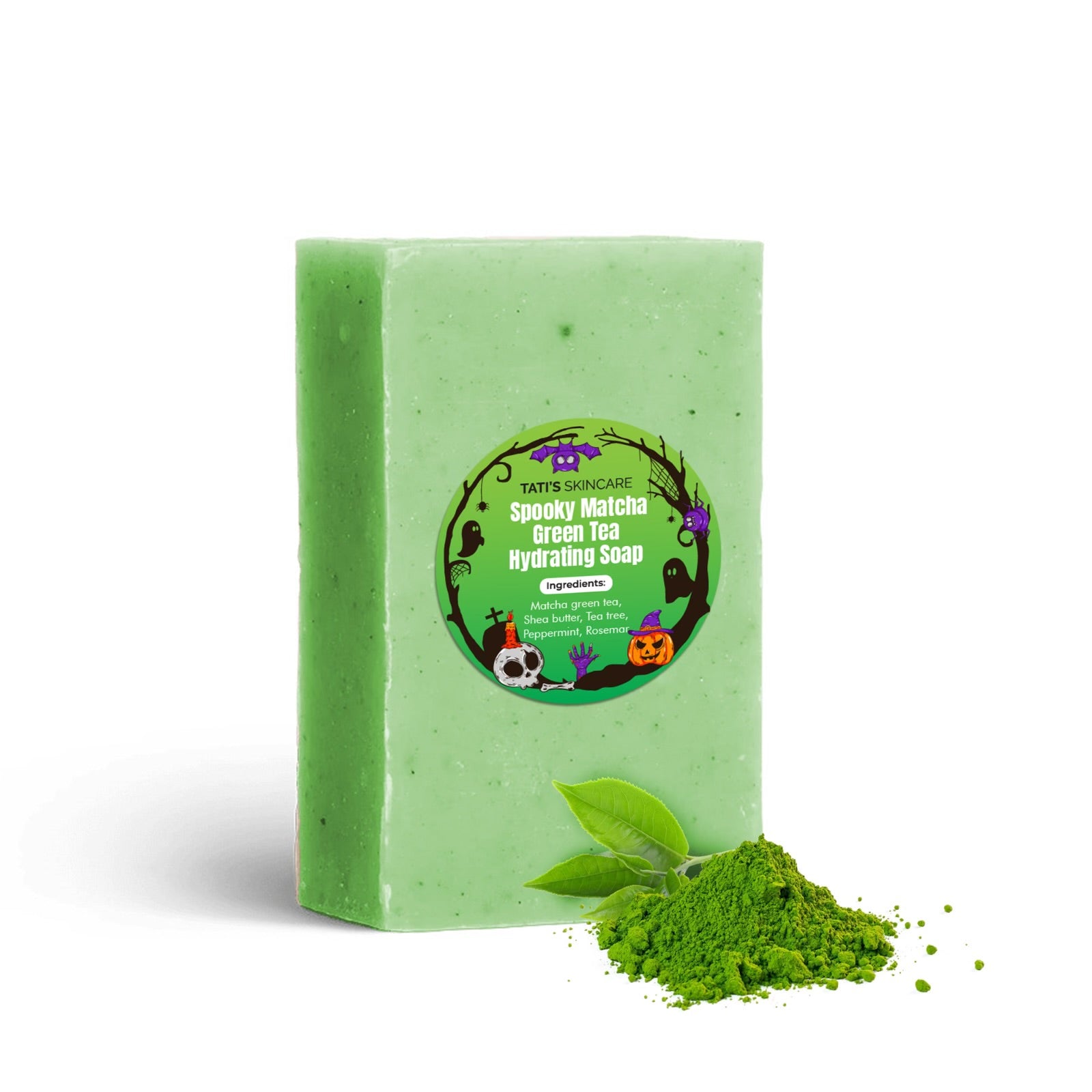 Spooky Matcha Green Tea Hydrating Soap
